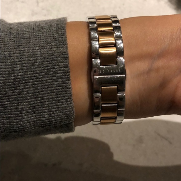 Ted Baker London two tone rose gold Chrono watch - Picture 8 of 8